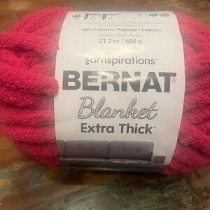 NWT Bernat Blanket Extra Thick Yarn